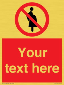 Custom prohibition not for pregnant women